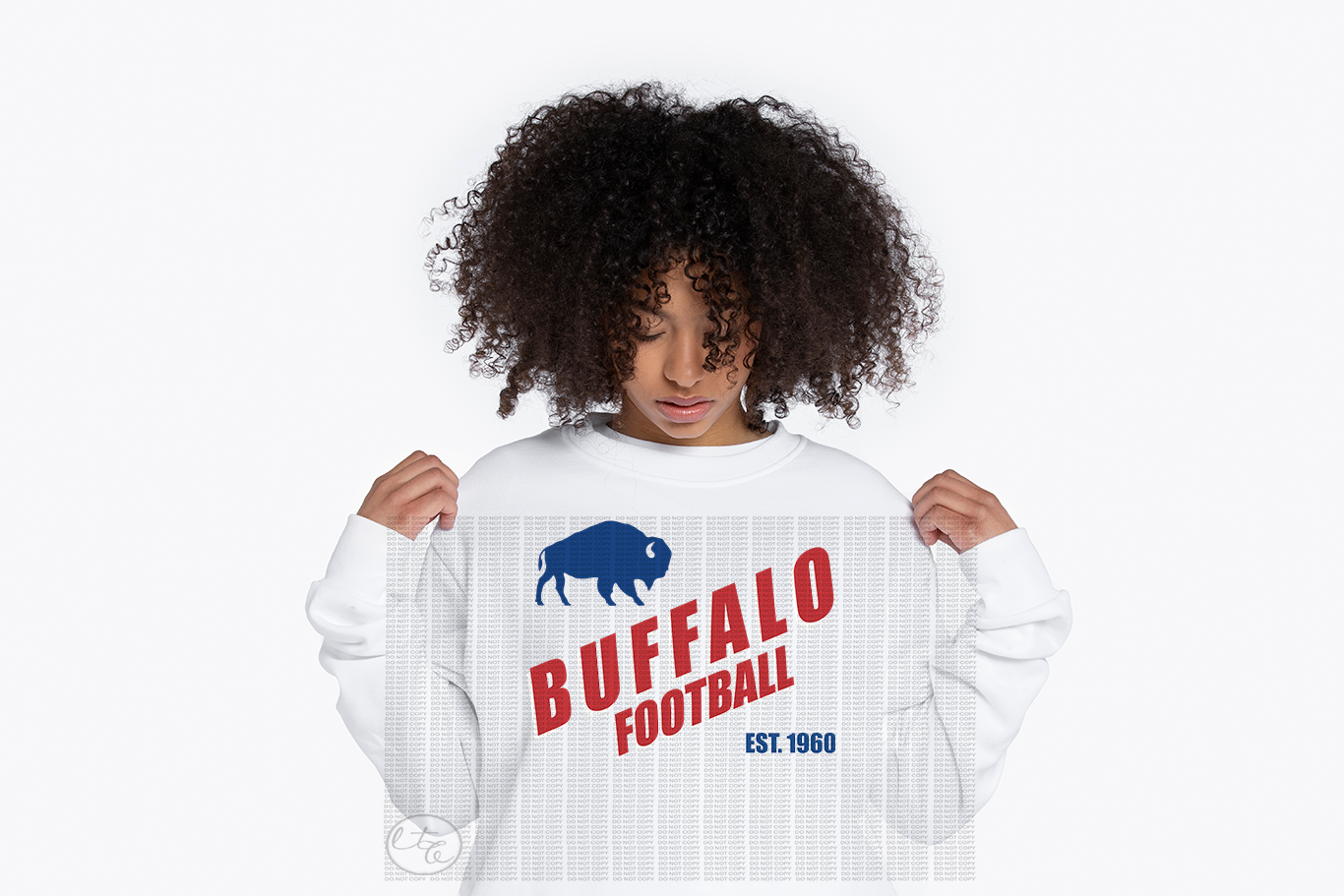Buffalo Football Slanted