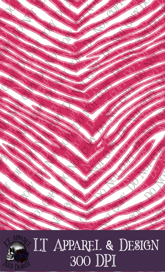 Pink zebra Sheet Not Seamless