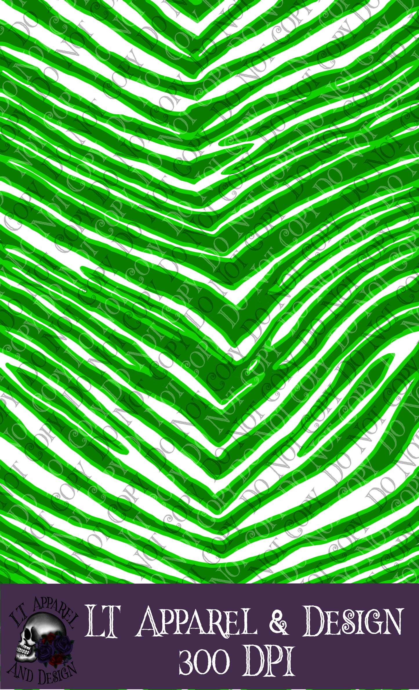 Green zebra Sheet Not Seamless:PNG
