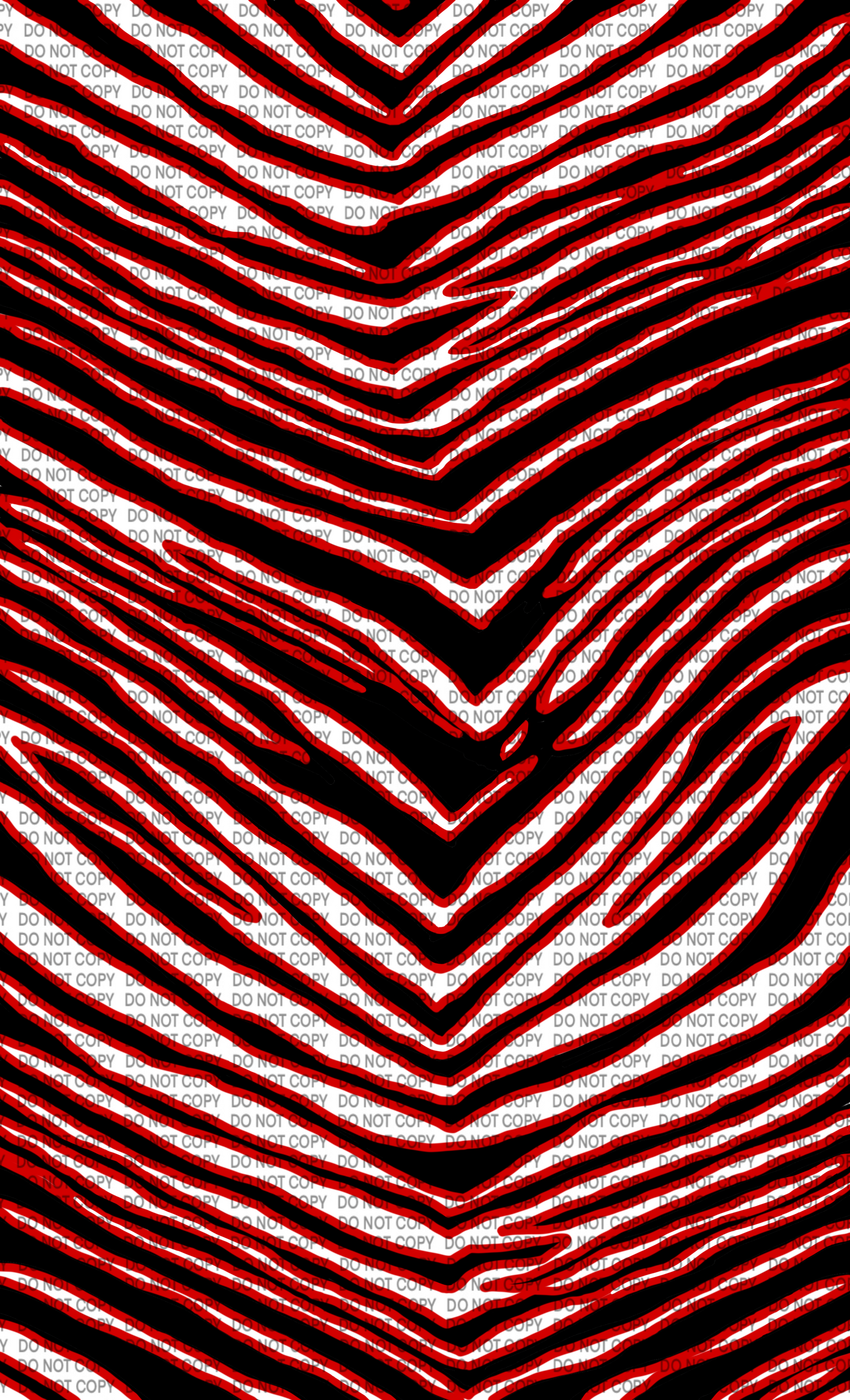 Zebra Sheet Not Seamless red and black