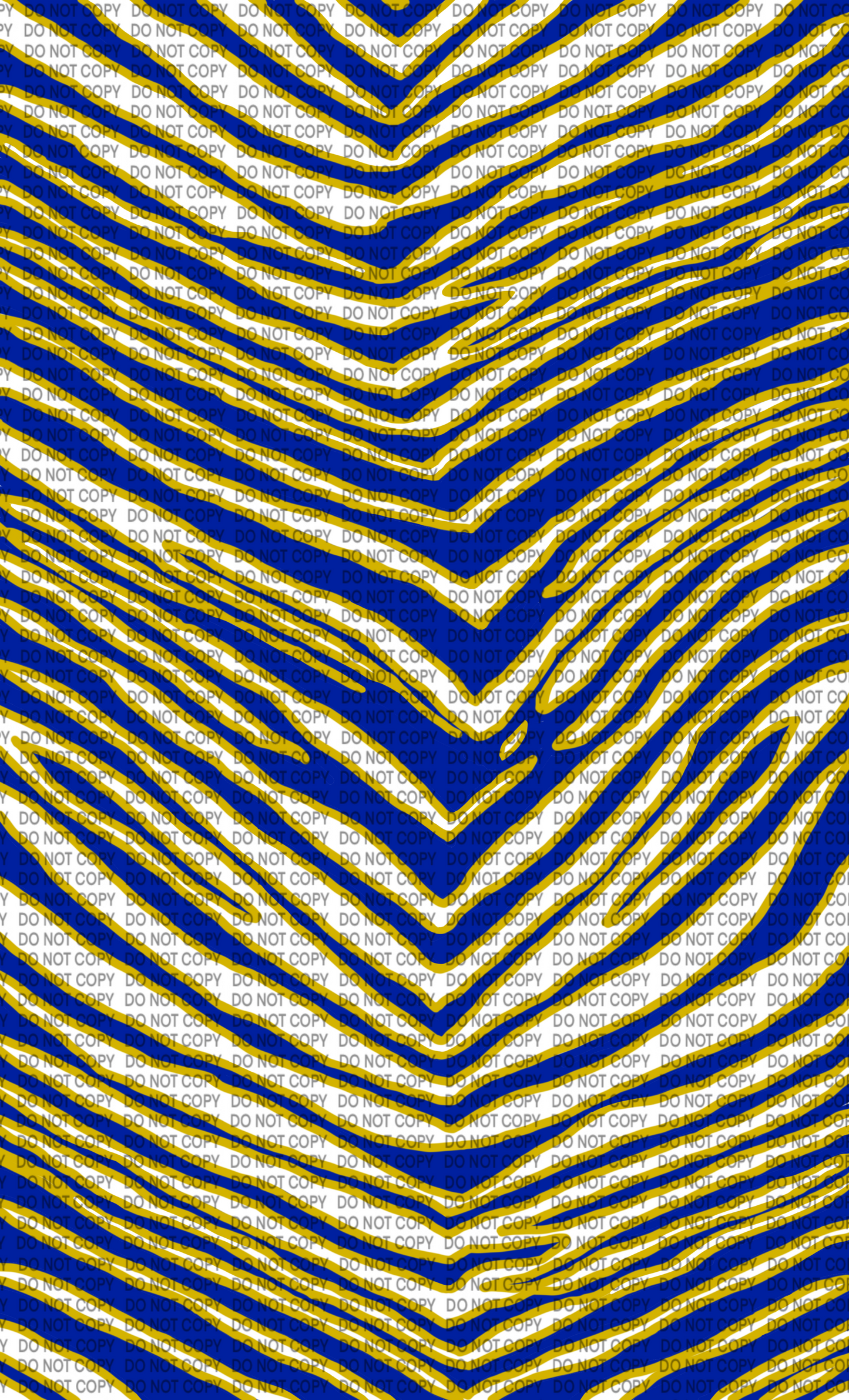 Zebra Not Seamless Blue and Yellow: PNG